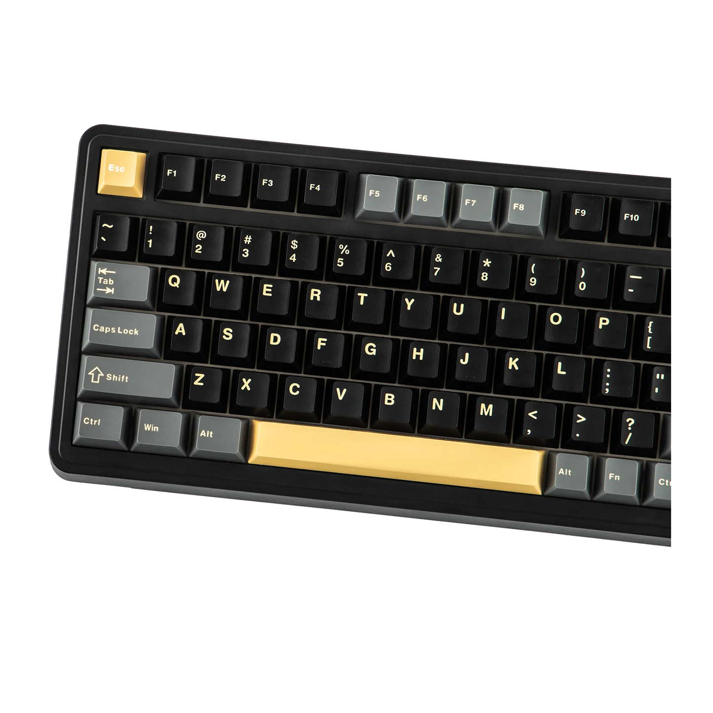 Teclado mecánico EPOMAKER X AULA EA75 MAX 75% ANSI US con hot-swap, montaje gasket, conexión por cable/BT/inalámbrica 2.4GHz, pantalla y perilla