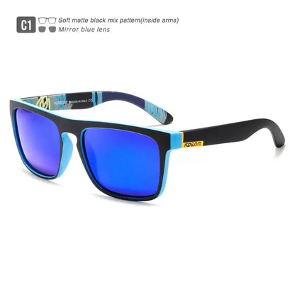 Outdoor Sport Square Myopia Lens Prescription Sunglasses Men Polarized Driving Anti-Glare Myopes Lunettes 0 -0.5 -0.75 Hoz -6.0