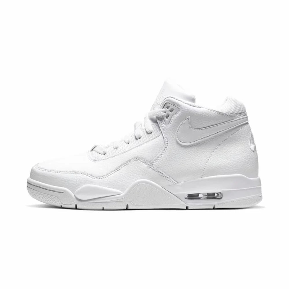Nike Flight Legacy Mid-Top Retro Basketball Shoes with Slip-Resistant, Durable, and Cushioned Construction - Unisex BQ4212-003