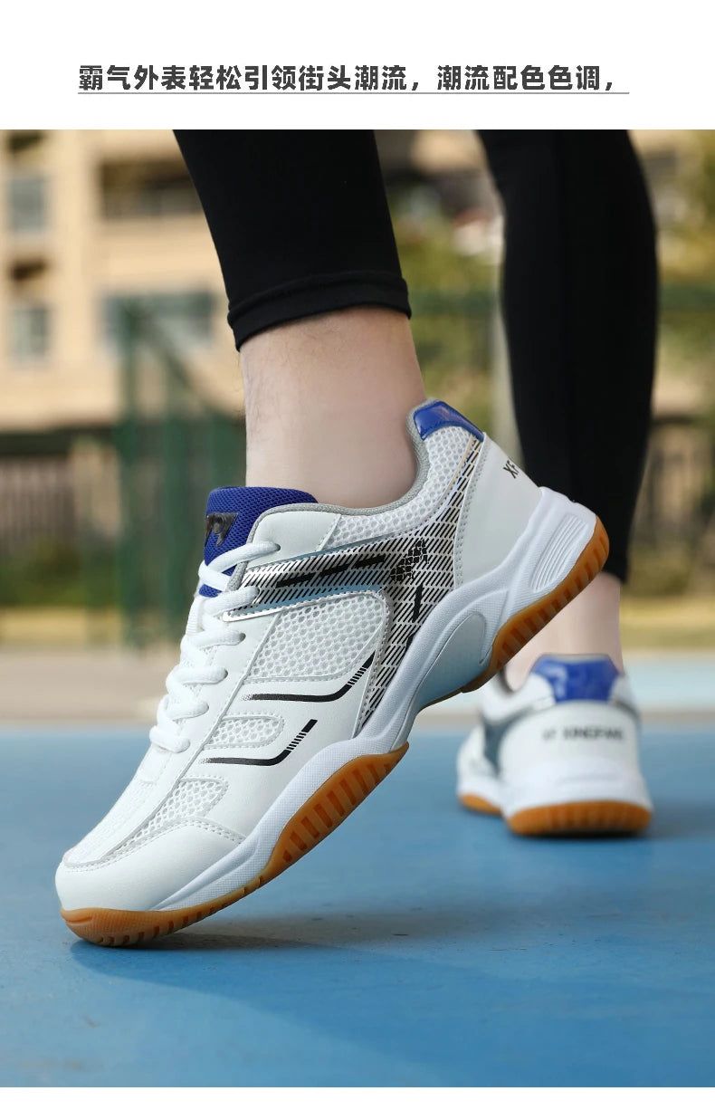 2025 Neue professionelle Badmintonschuhe, Sneaker für Herren, Tennisschuhe, atmungsaktiv, rutschfest, Volleyball-Sportschuhe für Männer und Frauen