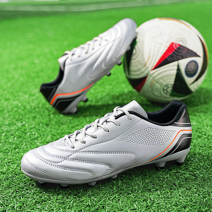 Chaussures de football pour hommes, crampons de football à tige haute pour terrain dur FG AG TF, entraînement professionnel, baskets légères pour l'extérieur, pointures 39-45