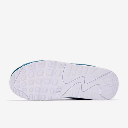 Oryginalne damskie buty sportowe Nike Air Max 90 Blue Velvet z poduszką powietrzną DO2194-001