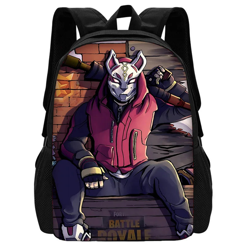 Stylové dětské batohy FortniteS pro kluky i holky, studentský dárek k narozeninám, unisex školní tašky a odolný kempingový batoh