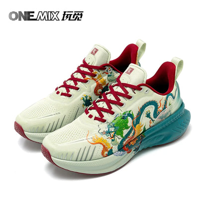 Onemix Original Running Shoes for Men Ultralight Wear-Resistant Gym Outdoor Women Workout Breathable Sports Male Sneakers