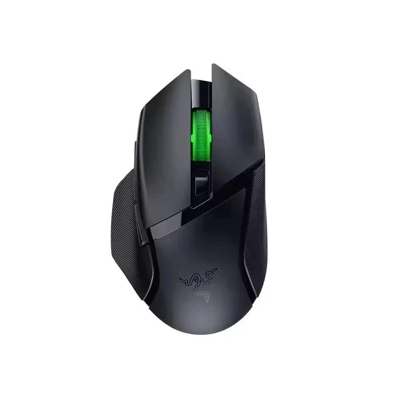 Originali Razer Basilisk V3 X HyperSpeed pritaikoma belaidė žaidimų pelė su 18K optiniu jutikliu, Chroma RGB ir 9 programuojamais valdikliais