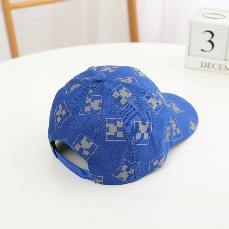 Cyberpunk-spil Totem of Undying Hat Cosplay Unisex Pixel Block Baseballkasket Solhat Udendørs tilbehør