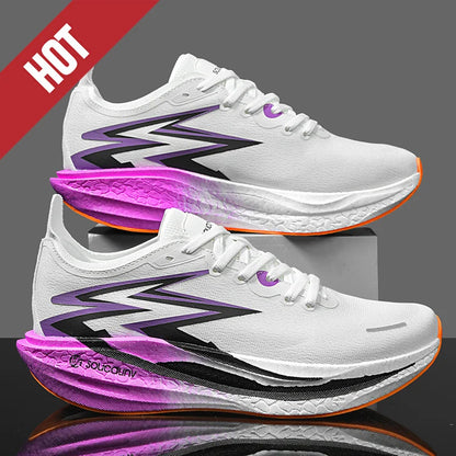 NEUE Laufschuhe mit Carbonplatte für Marathon, Herren, sportlich, atmungsaktiv, leicht, Damen, bequeme rutschfeste Sportsneaker, Casual