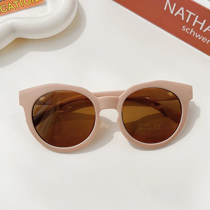 2026 Kids Personality Classic Outdoor Sun Protection Sunglasses Boys Girls Colors Protect Eyes Baby UV400 Sunglasses Children