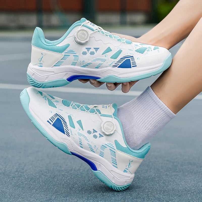 Badmintonschoenen voor heren, trainingssportschoenen voor binnen en buiten, antislip, slijtvast, mesh, ademend, tafeltennisschoenen