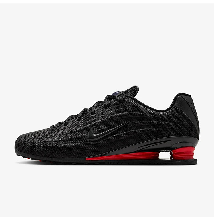 Sapatos desportivos femininos Nike Shox Z genuínos, com amortecimento, atacadores e durabilidade, para uso casual HQ7540-002