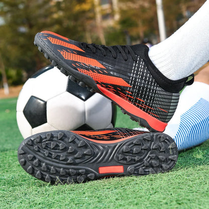 Men Professional Football Shoes Society TF/FG Soccer Shoes Cleats Original Indoor Football Field Boots Grass Training Sneakers