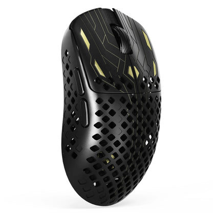 MAMBASNAKE M2 ultralet trådløs gamingmus, PAW3395PRO-sensor 40000 DPI, 41g kulfiber, tri-mode