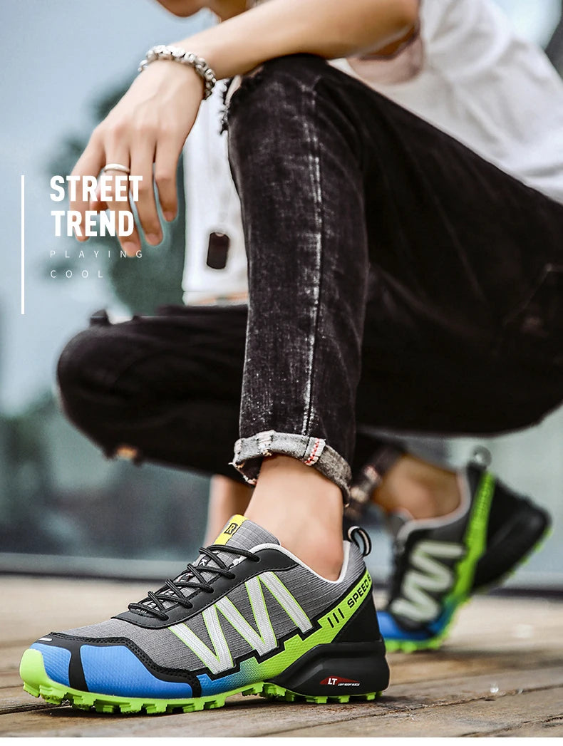 Waterproof Men and Women Cycling Shoes MTB Bike Riding Shoes Motorcycle Shoes Bicycle Shoes Hiking Sneakers for Men