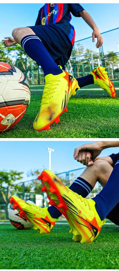 Chaussures de Football antidérapantes pour hommes, baskets d'entraînement FG de qualité supérieure, bottes de Football, crampons, vente en gros, livraison directe, unisexe pour adultes, nouvelle collection