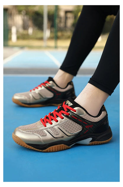 2025 Neue professionelle Badmintonschuhe, Sneaker für Herren, Tennisschuhe, atmungsaktiv, rutschfest, Volleyball-Sportschuhe für Männer und Frauen