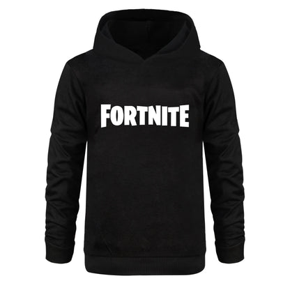 Vaikiškas Fortnite kūdikiškas animacinio stiliaus džemperis su gobtuvu, unisex, berniukams, ilgomis rankovėmis, jaunimui, mergaitėms, laisvalaikio paltukai 1354