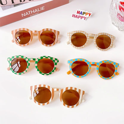 2026 Kids Personality Classic Outdoor Sun Protection Sunglasses Boys Girls Colors Protect Eyes Baby UV400 Sunglasses Children