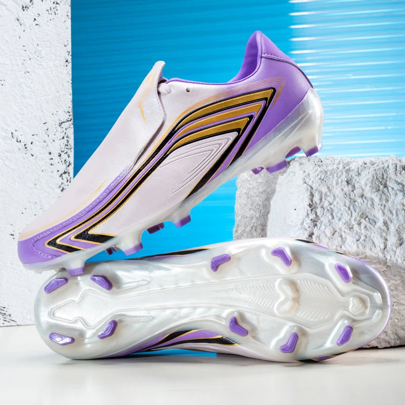 Chaussures de football pour hommes, crampons antidérapants, idéales pour l'entraînement sur gazon et les matchs quotidiens, parfaites pour l'exercice et le football, Chuteira Campo