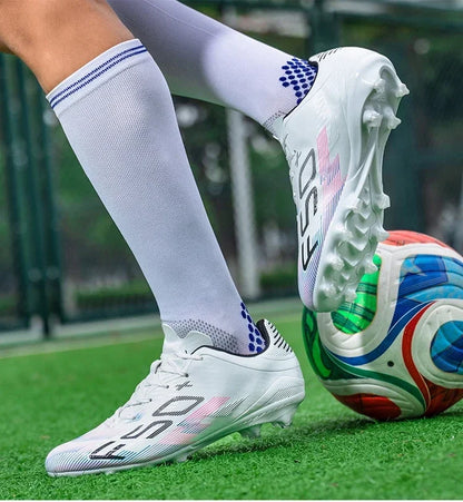Nouvelles chaussures de football pour hommes, chaussures de football professionnelles, chaussures d'entraînement, chaussures de match, baskets antidérapantes, chaussures de sport pour terrain gazonné, chaussures d'extérie