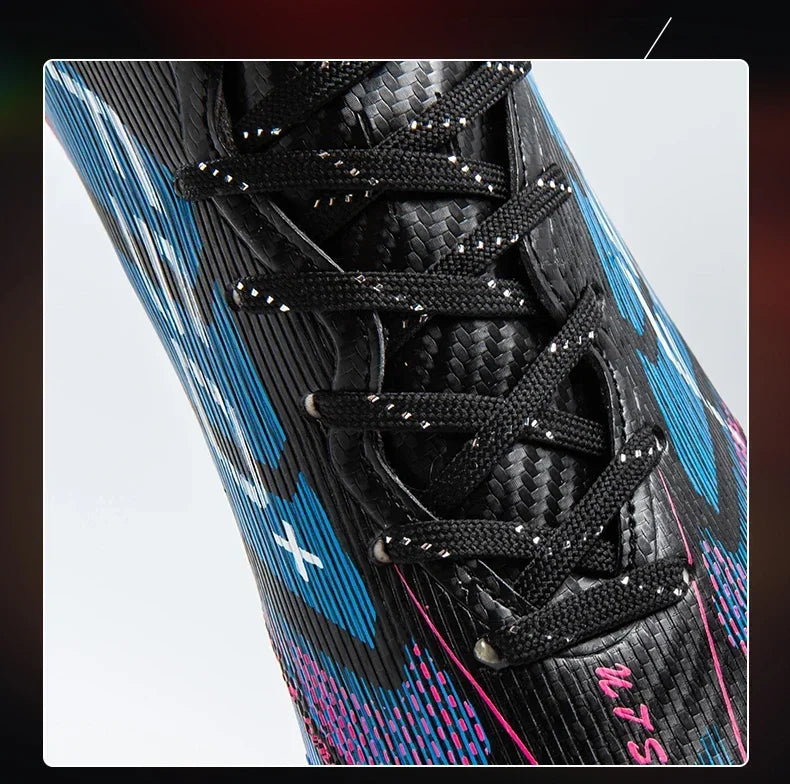 Nouvelles chaussures de football pour hommes, chaussures de sport d'extérieur, chaussures de match professionnelles, baskets antidérapantes, chaussures de football d'entraînement, chaussures ultralégères unisexes