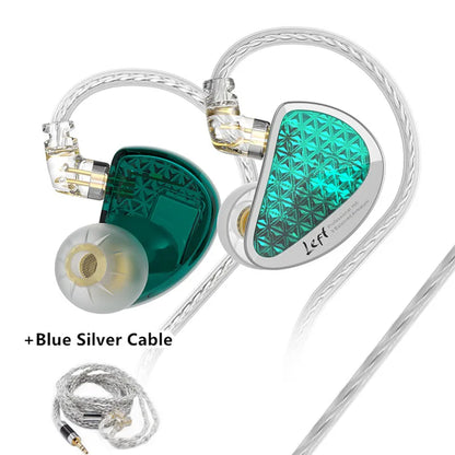 KZ AS16 Pro In Ear Earphones 16BA Balanced Armature HIFI Bass Monitor Headphones Noise Cancelling Earbuds Sport Headset AS12 ZSX