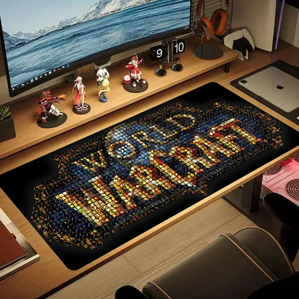 World of Warcraft Anime XXL Game Mouse Pad Deskmat with Lock Edge Keyboard Mice Carpet Office Gamer Computer Accessories HYBXXC