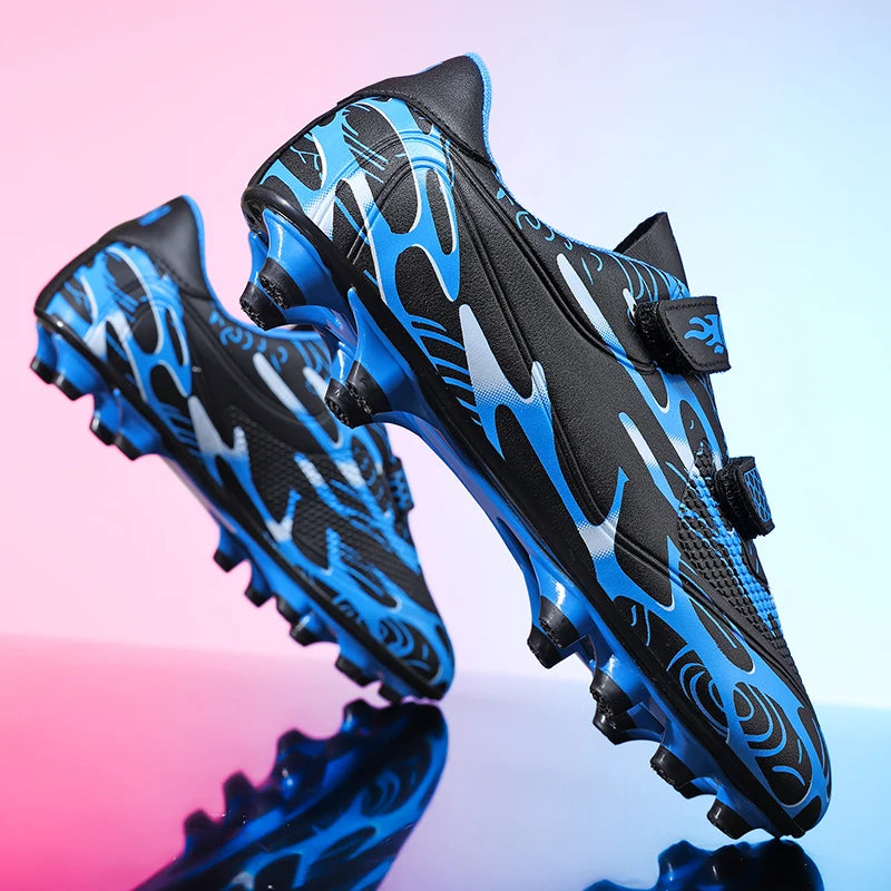 Chaussures de Football pour enfants, crampons de Football en plein air, chaussures de sport professionnelles pour garçons et filles, bottes de terrain de Football de haute qualité pour enfants