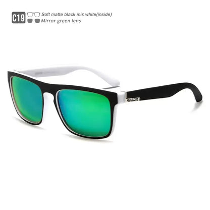 Outdoor Sport Square Myopia Lens Prescription Sunglasses Men Polarized Driving Anti-Glare Myopes Lunettes 0 -0.5 -0.75 Hoz -6.0
