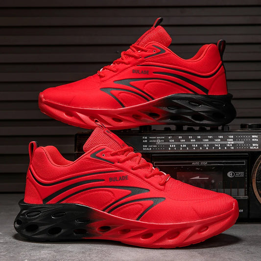 2025 Autumn Lightweight Men's Sports Shoes High-Quality Professional Training Running Shoes Comfortable Soft Walking Shoes