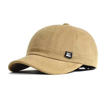 Gorra de béisbol vintage de ala corta, de algodón, para hombre y mujer, gorra «dad hat» suave, ajustable, estilo «trucker», de perfil bajo