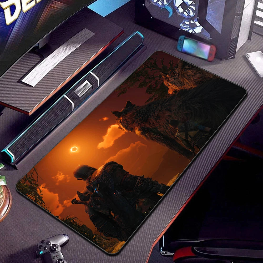 XXL egérpad God of War íróasztali szőnyeg PC-s játék kiegészítők billentyűzet számítógépes egérpad játékosok számára nagy szekrény irodai asztal szőnyeg