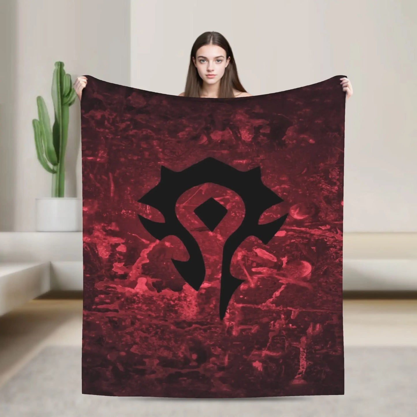 WOW World of Warcraft Flannel Blankets Winter  Soft Warm Throw Blanket for Children Outdoor Novelty Bedspread Sofa Bed Cover