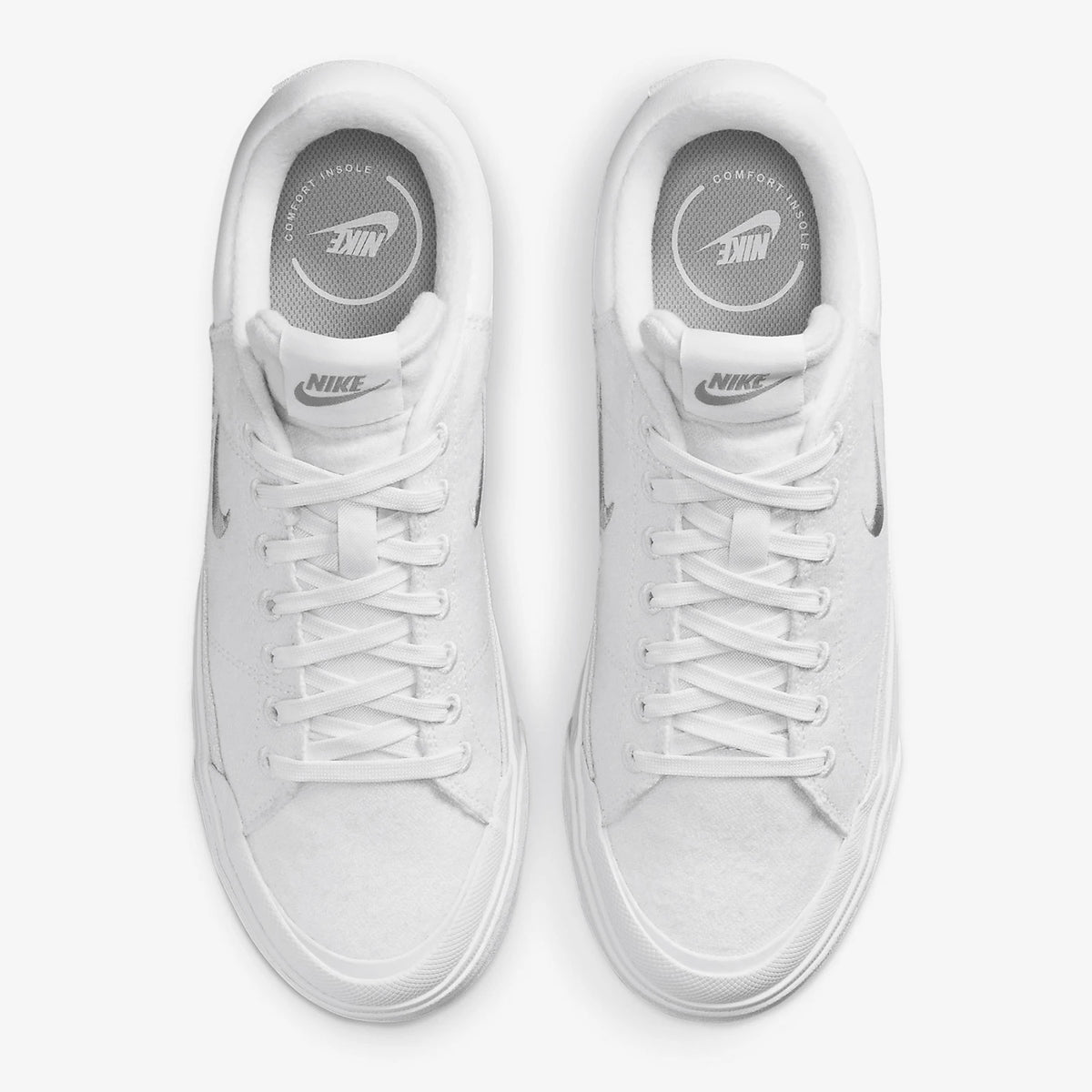 Nike Authentic Legacy Lift ženske skejterske cipele na platformu FZ2606-100