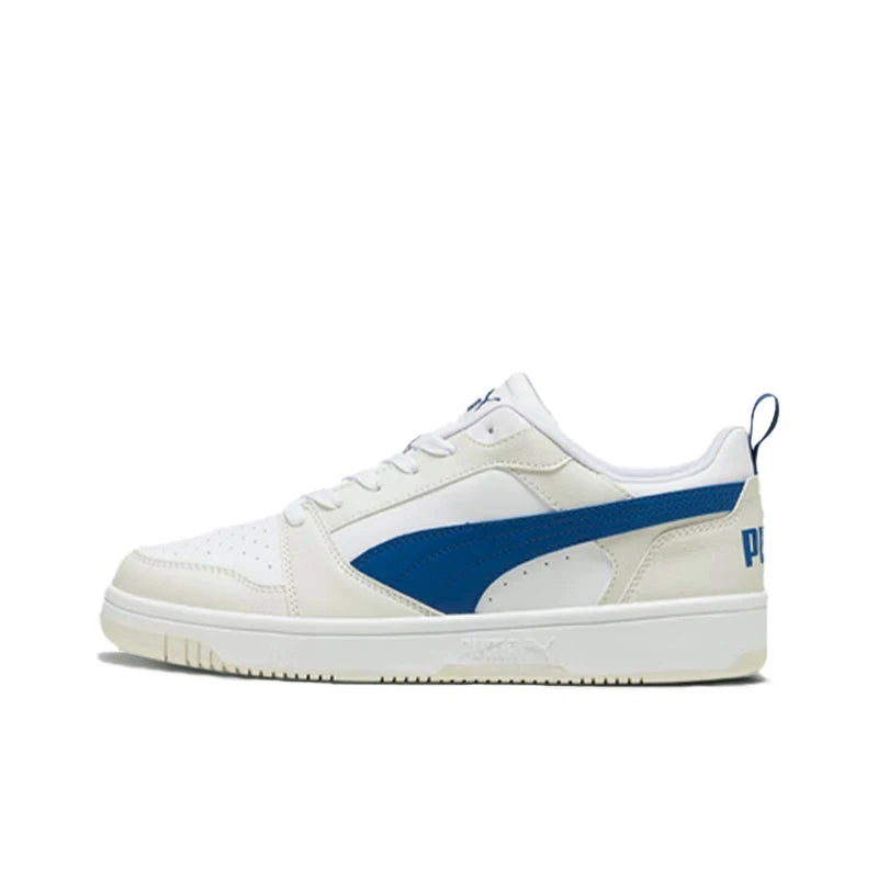 Puma Rebound V6 : baskets basses haut de gamme, élégantes, polyvalentes, amortissantes, légères, pour hommes et femmes – noir 392328-01