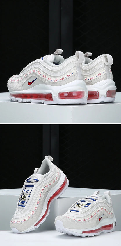 Nike ægte AIR MAX 97 lave sportssko til kvinder med luftpude DC4013-001