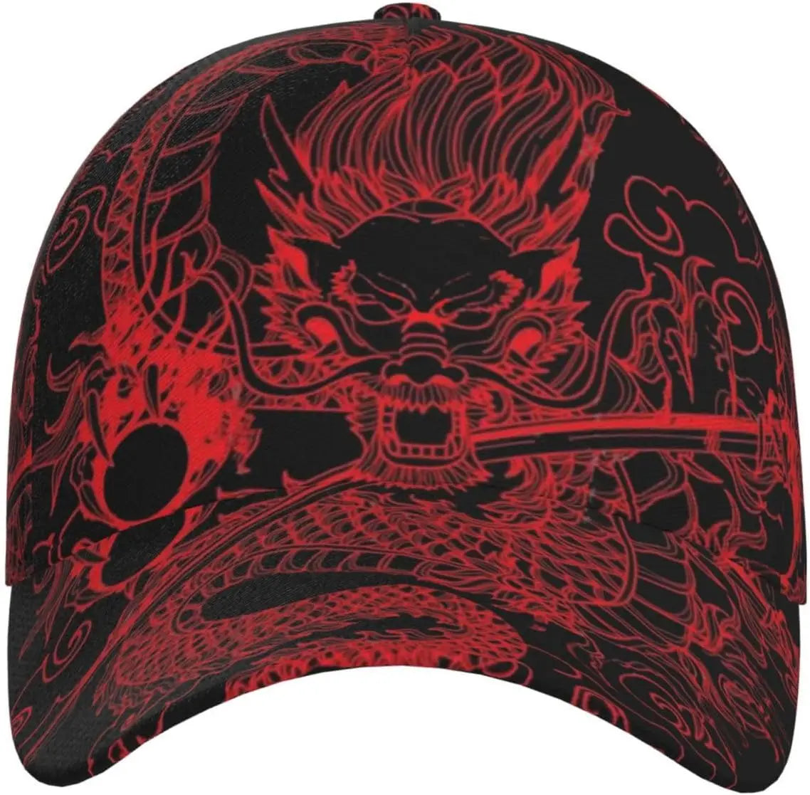 „Dragon Snapback“ kepurė, vyriškos beisbolo kepurės, vyriškos saulės kepurės, reguliuojamos „Cool Trucker“ kepurės moterims ir vyrams