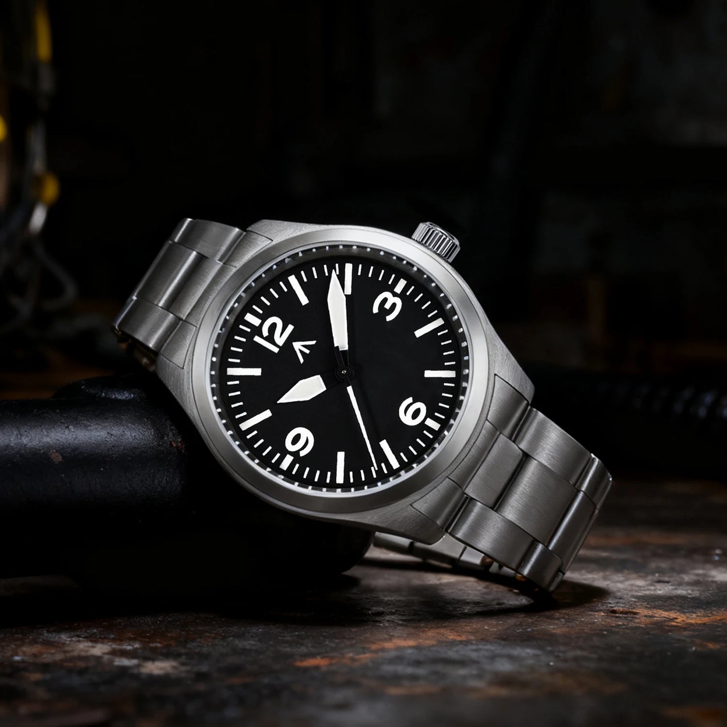 Militado ML08 Quartz Watch Ronda 515/VH31 Movement Domed Sapphire Wristwatch BGW9 Luminous 10Bar Waterproof 38mm Vintage Watches