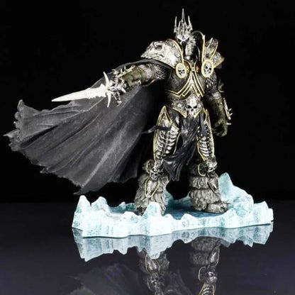 WOW Character FALL OF THE LICH KING ARTHAS ACTION FIGURE World of Warcraft Game Peripherals DC Lich King Illidan Anime Figures
