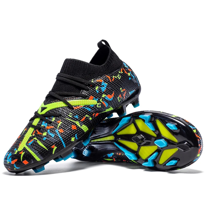 Professionele voetbalschoenen voor heren, ademend mesh, antislip voetbalschoenen, snelle sneakers, modieuze voetbalschoenen voor kunstgras voor heren