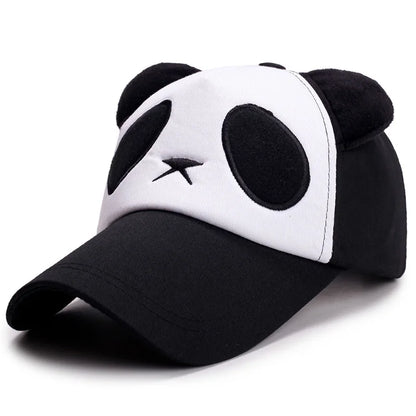 Șepci de baseball drăguțe cu panda pentru vară, pentru bărbați și femei, din bumbac, în stil hip-hop, cu închidere snapback, protecție solară, pentru băieți și fete, pentru activități în aer liber, gorras, dropshipping