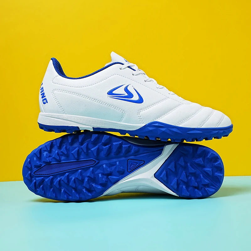 Nouvelles chaussures de football pour hommes, chaussures de soccer d'extérieur TF FG, crampons pour terrain en herbe, chaussures d'entraînement confortables, chaussures de match, futsal, chaussures de sport respirantes pour
