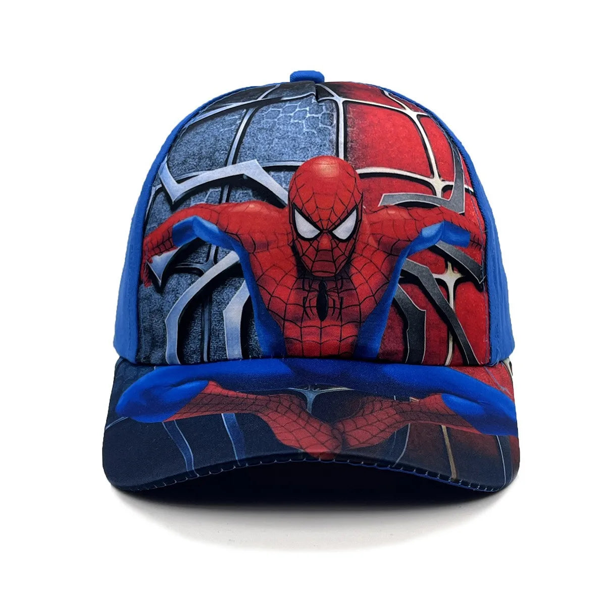 Marvel Spider-Man anime figura, bejzbol kapa, dječja crtana kapa s vrhom, pamuk-poliester pokrivalo za glavu, zaštićeno od sunca za sve četiri godišnja doba, pokloni