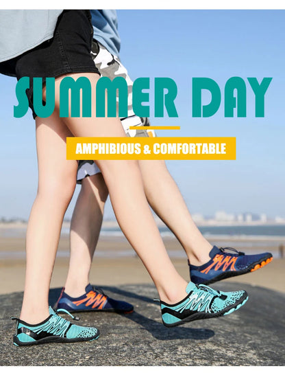 EOCENE Sapatilhas aquáticas barefoot para homem e mulher, de secagem rápida, para desportos ao ar livre, praia, natação, fitness, caminhada na água, caminhadas e ciclismo