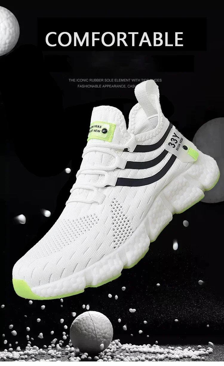 New Trend Breathable Casual Men's 2024 Spring and Autumn Sports Shoes Tenis Masculino Zapatillas Hombre Fashion Running Shoes