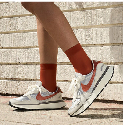 Chaussures de ville rétro Nike Phoenix Waffle pour femme, authentiques, amortissantes et résistantes à l'usure, modèle FD2196-001