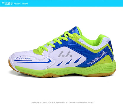 Badmintonschoenen Professionele wedstrijdschoenen Heren en dames Unisex sportschoenen Tennisschoenen Lichtgewicht tafeltennisschoenen