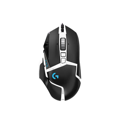 Herní myš Logitech G502 HERO s kabelem, e-sportovní mechanická myš s RGB osvětlením a nastavitelným vyvážením pro „Eat Chicken“, programovatelná makra