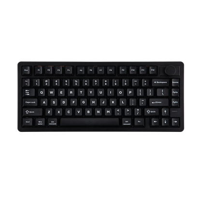 Tastiera gaming EPOMAKER HE75 V2 75% layout ANSI US tri-mode wireless a effetto Hall con attuazione regolabile 0.005mm/Rapid Triggering