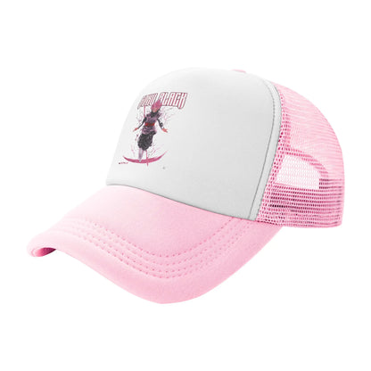 Dragon Ball Black Goku Trucker Cap Men Women Hat Sun Hat Sports Cap Adjustable Polyester Mesh Baseball Cap Summer, Produit gaming premium Fraquane