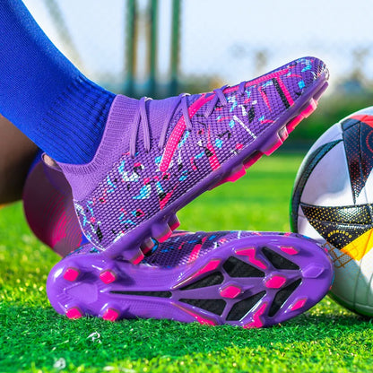 Professionele voetbalschoenen voor heren, ademend mesh, antislip voetbalschoenen, snelle sneakers, modieuze voetbalschoenen voor kunstgras voor heren